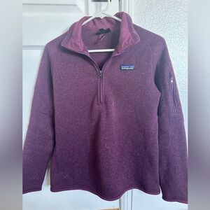 Patagonia Better Sweater 1/4 Zip - Light Balsalmic, Purple color